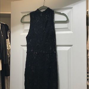 Black formal dress